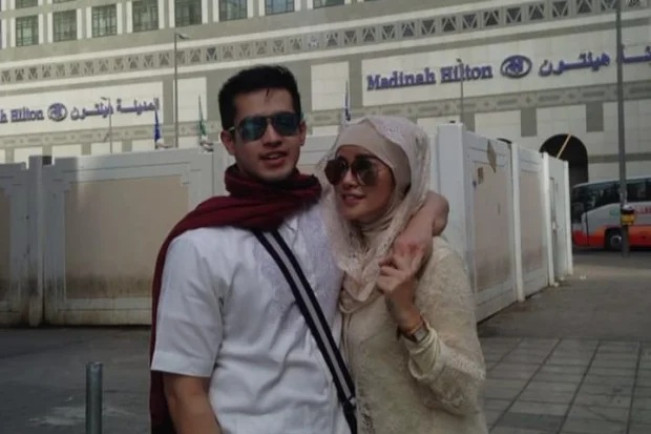 Aufar Hutapea dan Olla Ramlan saat masih berstatus suami istri. [Instagram]